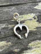 Handmade Sterling Silver Naja Charm