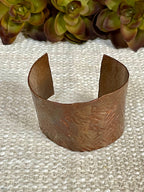Vintage Handmade Copper Cuff