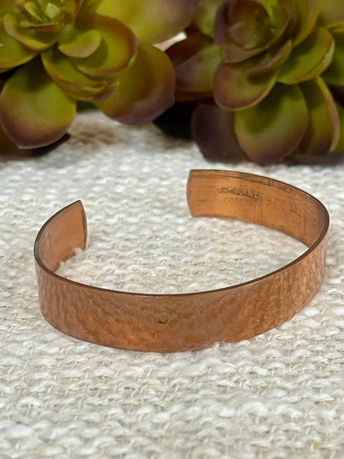 Vintage Handmade Copper Cuff