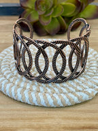 Vintage Handmade Copper Cuff