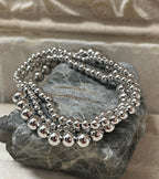 Beaded Stretch Bracelet Set of 3