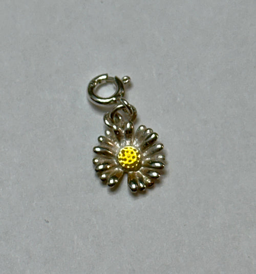 Sterling Silver Daisy Charm