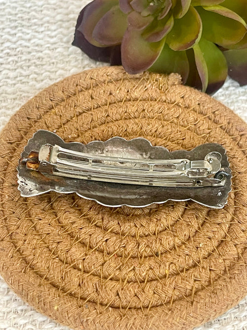 Old Pawn Vintage Sterling Hair Barrette