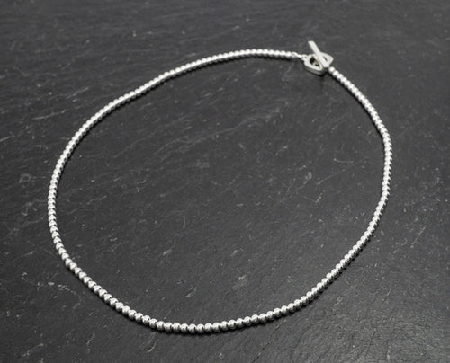 Beaded Necklace W/ Toggle