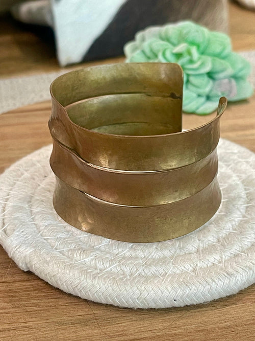 Vintage Handmade Copper Cuff