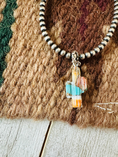 Handcrafted Hand Carved Spice Saguaro Cactus Charm