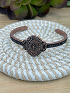 Vintage Handmade Copper Cuff