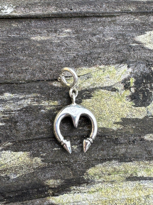 Handmade Sterling Silver Naja Charm