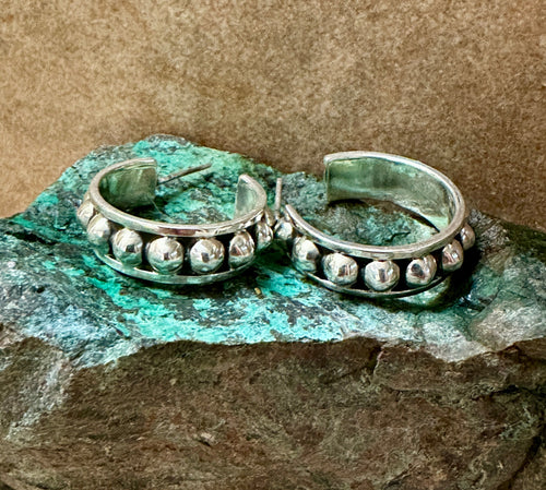 Vintage Hoops w/ Beads