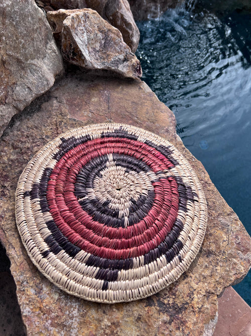 Old Pawn Handcrafted Woven Basket #11