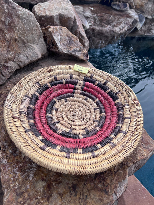 Old Pawn Handcrafted Woven Basket #14