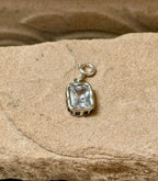 Sterling Silver CZ Charm