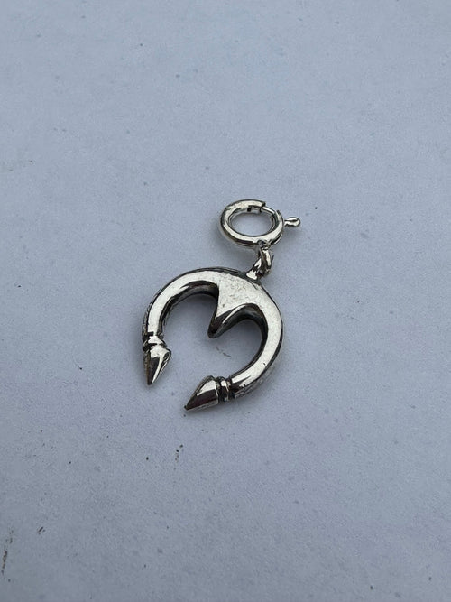 Handmade Sterling Silver Naja Charm
