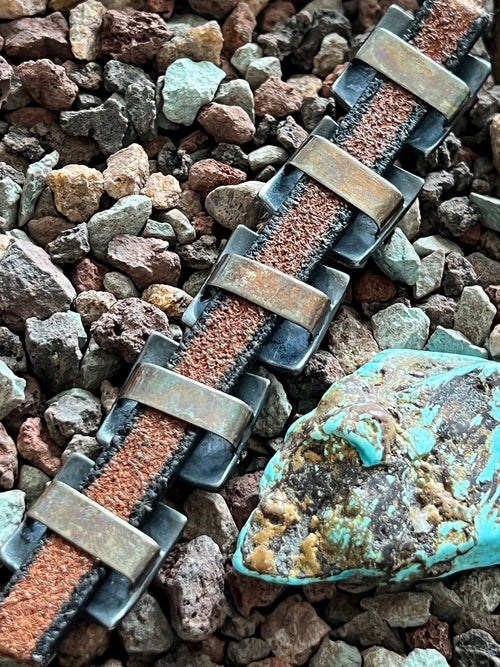 Sterling Silver Concho Slide, The Hayseed