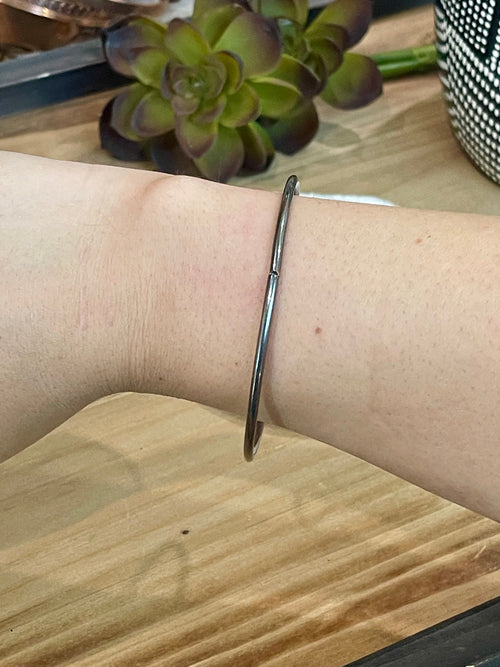 Vintage Handmade Copper Bangle Bracelet