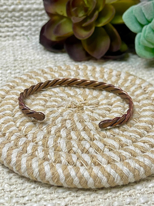 Vintage Handmade Copper Cuff