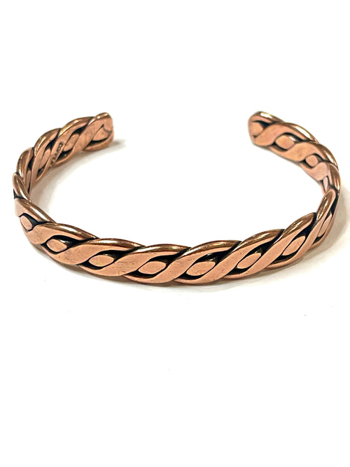 Vintage Handmade Copper Cuff