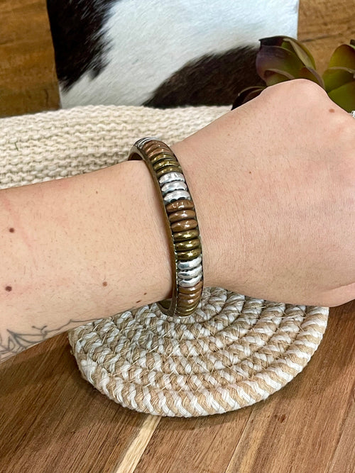 Vintage Handmade Copper Bangle