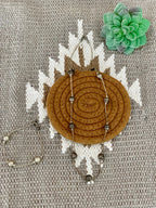 Handmade Sterling Silver Beaded Necklace & Bracelet Set