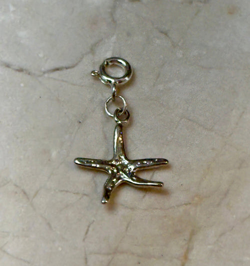 Sterling Silver Starfish Charm