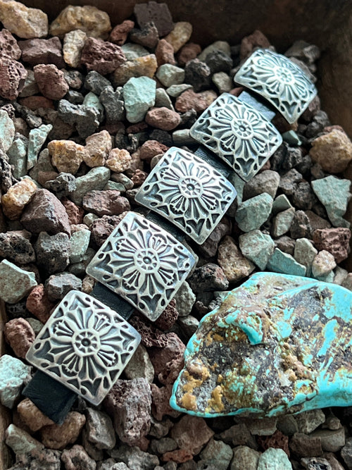 Sterling Silver Concho Slide, The Crossroads