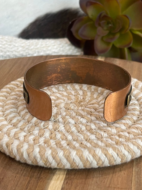 Vintage Handmade Copper Cuff