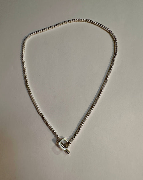 Beaded Necklace W/ Toggle