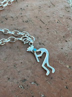 Handcrafted Sterling Silver Kokopelli Charm