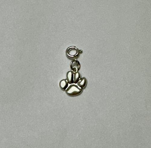 Sterling Silver Paw Charm