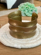 Vintage Handmade Copper Cuff