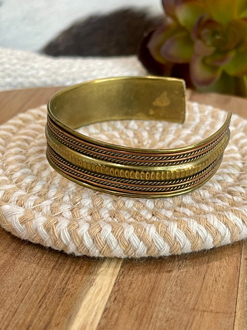 Vintage Handmade Copper Cuff