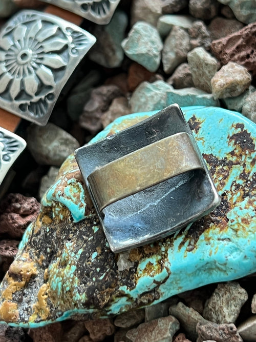 Sterling Silver Concho Slide, The Windmill