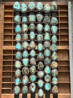 Stunning Handcrafted Sterling Silver and Royston Turquoise Concho Belts by Mary Ann Spencer: Six To Choose From!