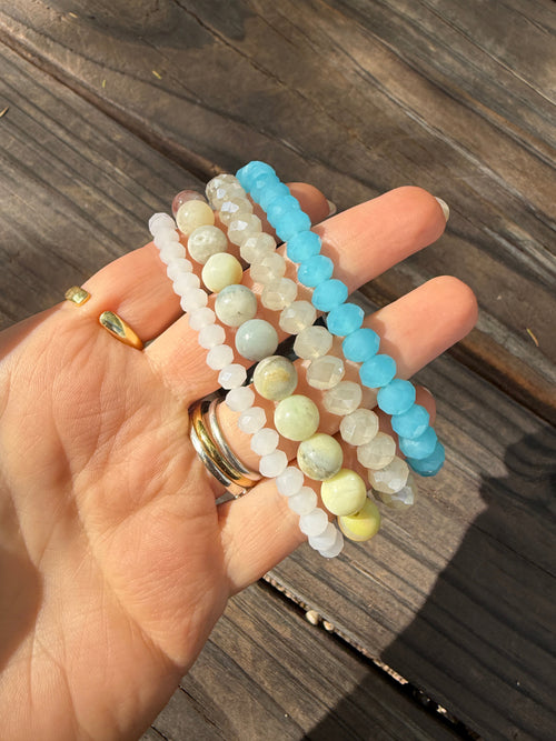 “The Golden Collection” Beaded Watch Band