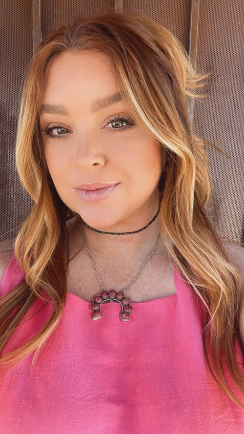 Handcrafted Sterling & Turquoise Beaded Choker Necklace