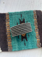 Handcrafted Sterling Silver Bracelet Cuff Signed Diane Wylie