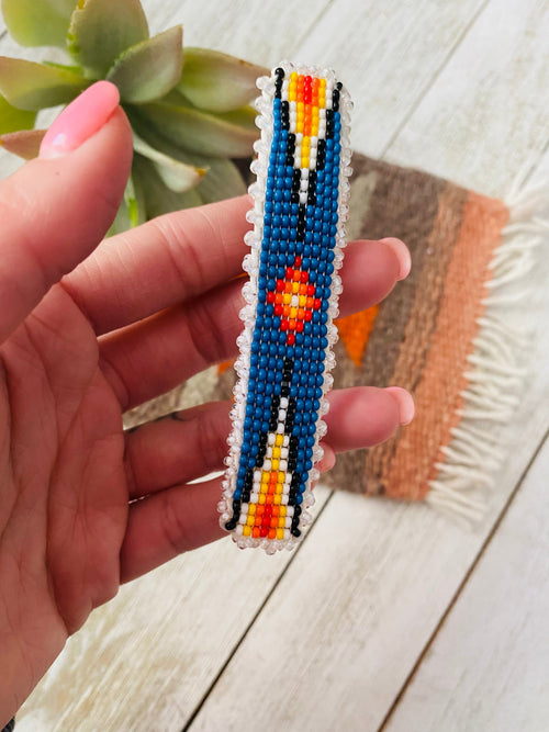 Handcrafted Handmade Beaded Barrette