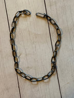 Handcrafted Sterling Silver Beautiful Handmade Chain Link Extender 8”