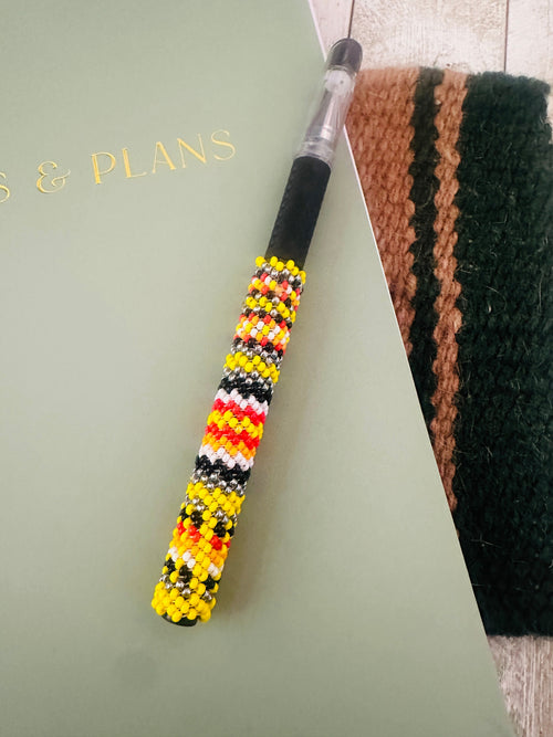 Navajo Made Muticolor Beaded Pen