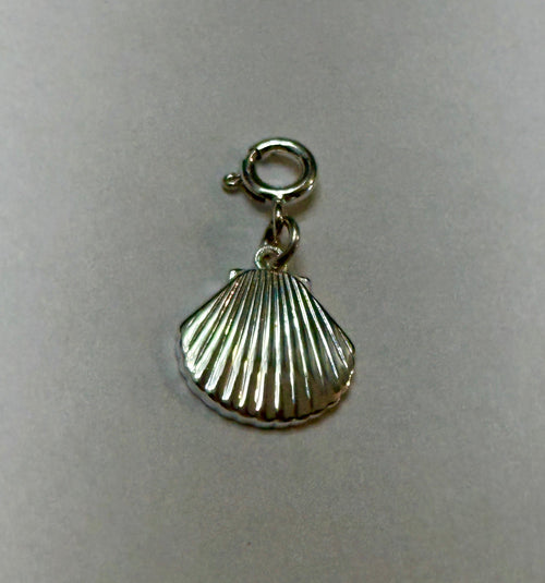 Sterling Silver Shell Charm