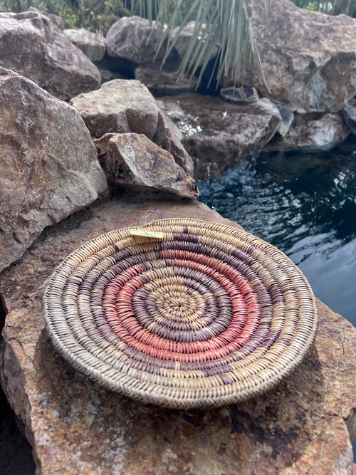 Old Pawn Handcrafted Woven Basket  #12