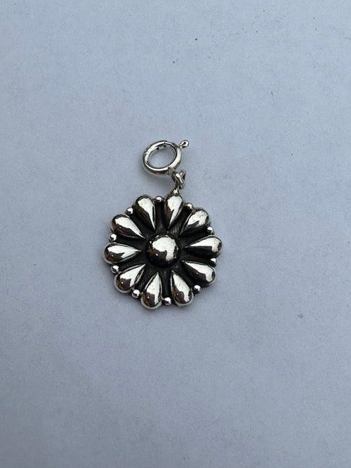 Sterling Silver Flower Charm