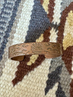 Vintage Handmade Copper Bracelet