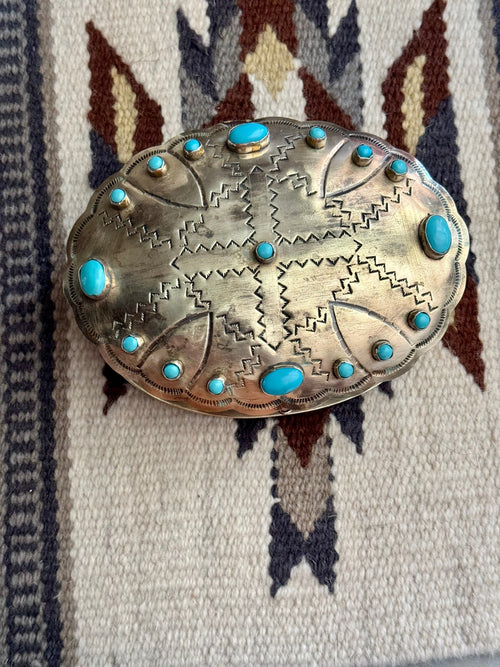 Handmade German Silver Trinket Box