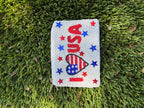 Handmade Beaded “I ❤️ USA” Coin Purse
