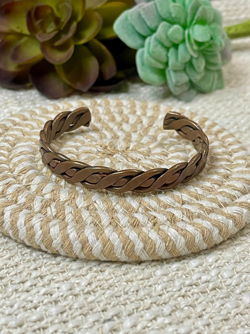 Vintage Handmade Copper Cuff