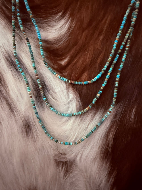 Handcrafted Turquoise Beaded Necklace