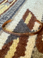 Vintage Handmade Copper Bracelet