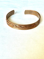 Vintage Handmade Copper Cuff Bracelet