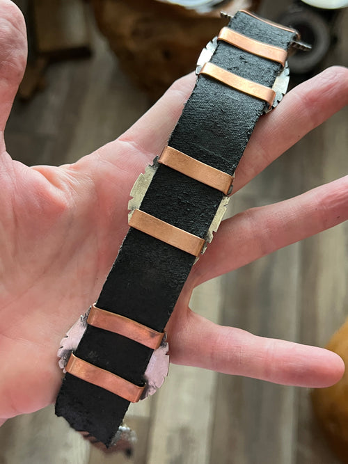 Stunning Handcrafted Sterling Silver and Royston Turquoise Concho Belts by Mary Ann Spencer: Six To Choose From!